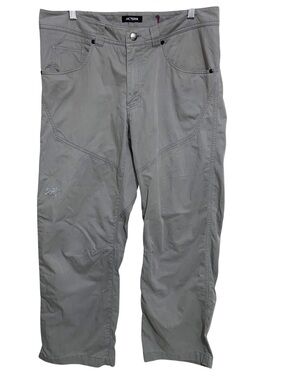 Arcteryx Pants Mens 32X28 Gray Cronin Cotton Breathable Hiking Climbing Outdoor